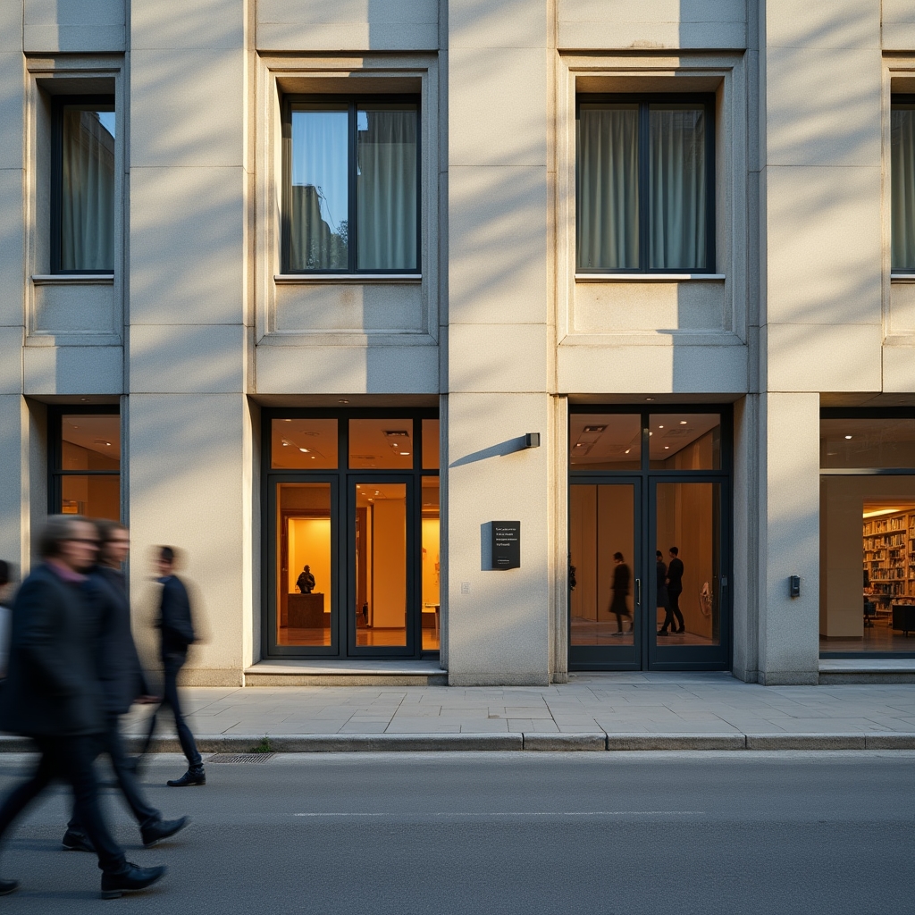 Fassade eines Bürogebäudes in Wien mit großen Fenstern bei Tageslicht